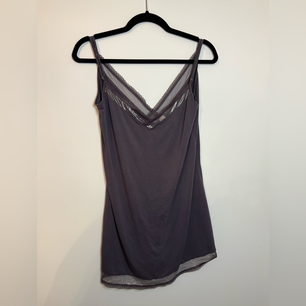Victoria's Secret Gray Slip Dress
